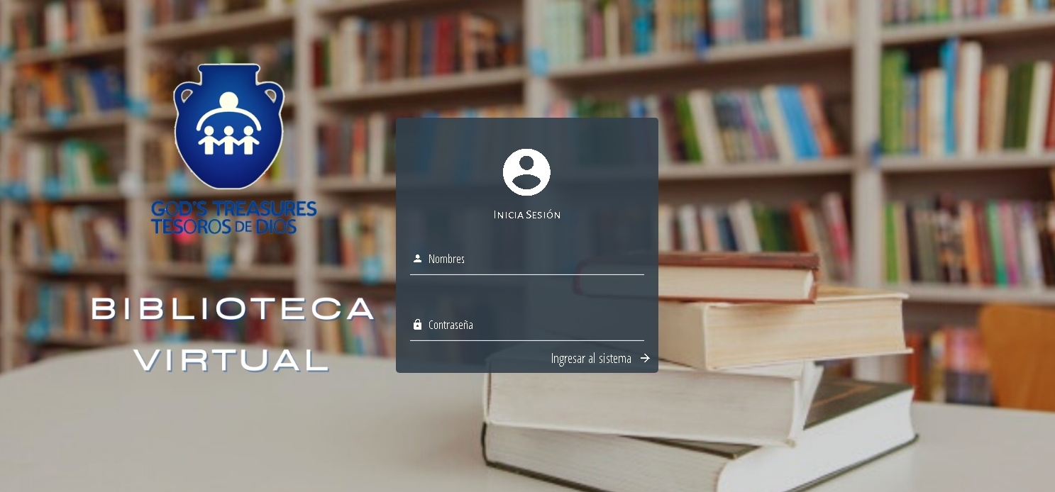 Library Tesoros de Dios